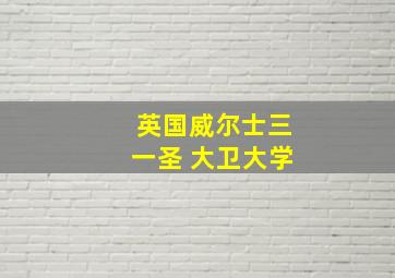 英国威尔士三一圣 大卫大学